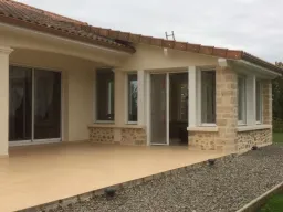 Fenêtre et Porte fenêtre ALU à rupture thermique total. Ral 9016 satiné