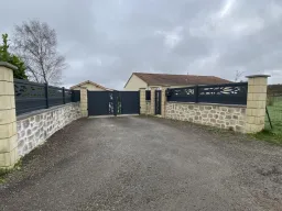 Portail , portillon et clôture